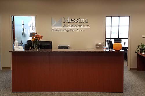 Messina & Associates CPA New Reception Area