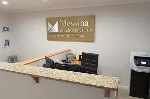 Messina & Associates CPA Savannah Reception Area gallery