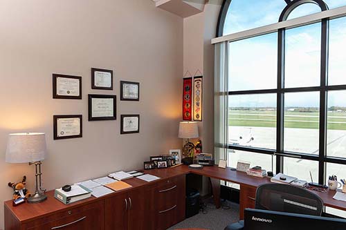 Messina & Associates CPA private office 10.2020
