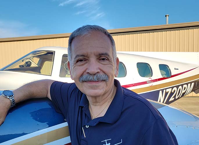 Our Pilot, Managing Principal Pete Messina